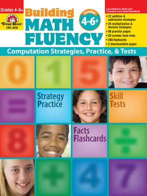 cover image of Building Math Fluency, Grades 4-6+
